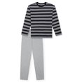 thumbnail image 1 of SCHIESSER Pijama largo para niño - Teens, con pierna abierta, algodón, rayado Negro/Gris 152, 1 of 5