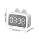 thumbnail image 3 of Altavoz Bluetooth inalámbrico Reloj despertador para el hogar Radio de inserción de tarjeta de audio Mini reloj de escritorio Altavoz pequeño Altavoz de reloj de plástico, 3 of 6