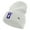 White, variant on 173rd Airborne Brigade Combat Team Embroidered 12 Inch Long Knitted Beanie - White OSFM