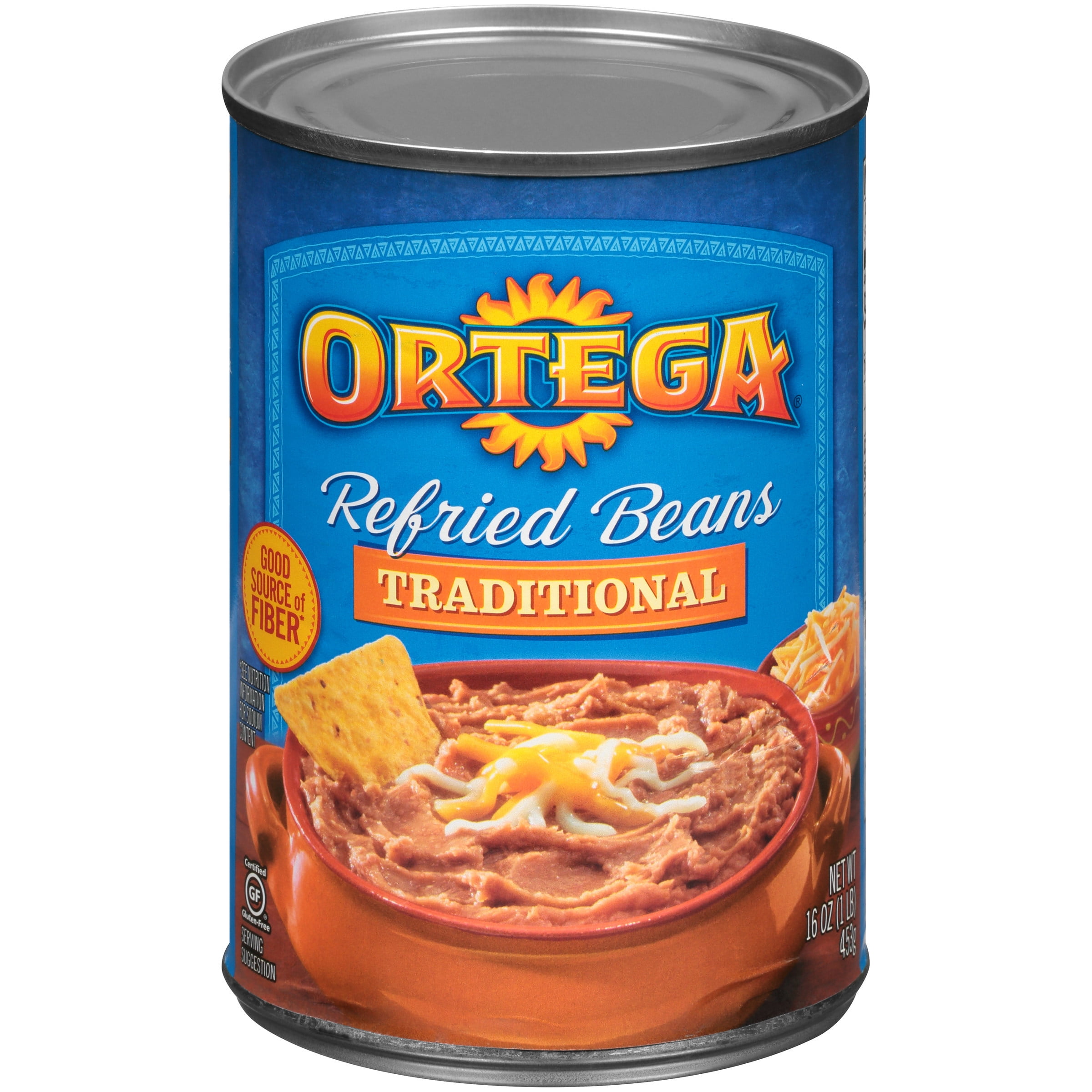 Ortega® Traditional Refried Beans 16 oz. Can