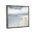 thumbnail image 3 of Stupell Industries Nautical Beach Waves Crashing Shoreline Graphic Art Luster Gray Floating Framed Canvas Print Wall Art, Design by Marcus Prime, 3 of 8