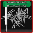thumbnail image 7 of Skirting Board Wood 200PCS Double- Skirting Thread Seamless Nail No Trace Nails Sheep Horn Nails, 7 of 7