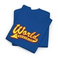 thumbnail image 3 of Big Leagues Flame World Industries 2000s Skateboard Vintage Classic TShirt Print - Royal / S, 3 of 5
