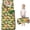 Tractor and Barns Cream Pattern, variant on Tractor and Tractors White Pattern Teens Toddler Nap Mat with Pillow, Sleeping Mat Bag for Preschool Daycare 59"x22"