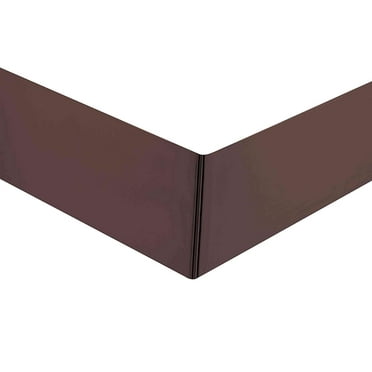 Sheets & Beyond Solid Microfiber Bed Skirt, King, Brown