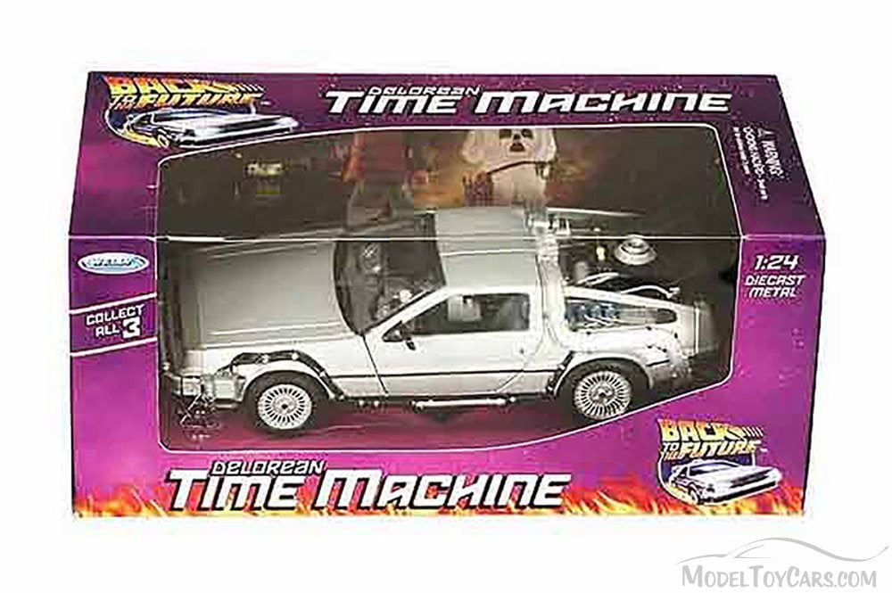 welly delorean time machine