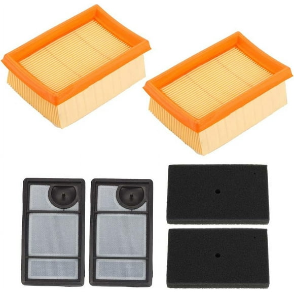 Air Filter Kit for Stihl TS400 TS 400 BR350 BR430 SR430 SR450 Concrete Cut Off Saw Chainsaw Replace 4223-141-0300 4223-140-1800 4223-141-0600 4223-007-1010 (Pack of 2)
