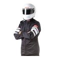 thumbnail image 2 of RaceQuip Racing Apparel 121006 121 Series; Jacket; Extra Large; SFI 3.2A/5 Rated; Thermal Protective Performance 25; Black; Pyrovatex FRC Outer Layer And Liner/Nomex Middle Layer, 2 of 3