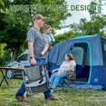thumbnail image 4 of Silla de camping TIMBER RIDGE plegable de alta resistencia, 181 kg, paquete de 2, 4 of 7