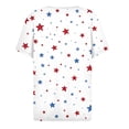 thumbnail image 3 of MAIHAN 250 Years Tshirt Women Women American Flag Print Plus Size American Flag Shirts Summer Baggy Tops Casual Short Sleeve Tee Tops, 3 of 4