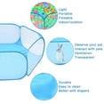 thumbnail image 4 of Dsseng Small Animals Playpen Breathable Portable Pet Cage Tent Pop-Up Exercise Yard Fence Folding Play Pen Outdoor Indoor Sports Tent for Guinea Pig  Rabbits  Hamster  Chinchillas and Hed, 4 of 8