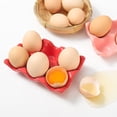 thumbnail image 2 of Gseagtia 6 Cups Egg Tray Serveware, Eggs Dispenser, Egg Holder Set Kitchen Restaurant Fridge Storage Decorative Accessory, 2 of 7