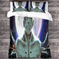 thumbnail image 3 of Cyberpunk Edgerunner Collection Bedding Sets Patterned Soft Anti-fade Breathable 3D Printing Science Fiction Film Duvet Cover Set Fashionable Design, Suitable for Teenagers And Adults,Double（200x200cm, 3 of 5