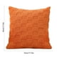 thumbnail image 3 of Funda de Cojín de Terciopelo Afelpado, 45X45Cm, Cojín Decorativo Lumbar para Sala de Estar U Oficina, Juego de 1 Pieza, Blanco/Naranja/Gris, 3 of 6