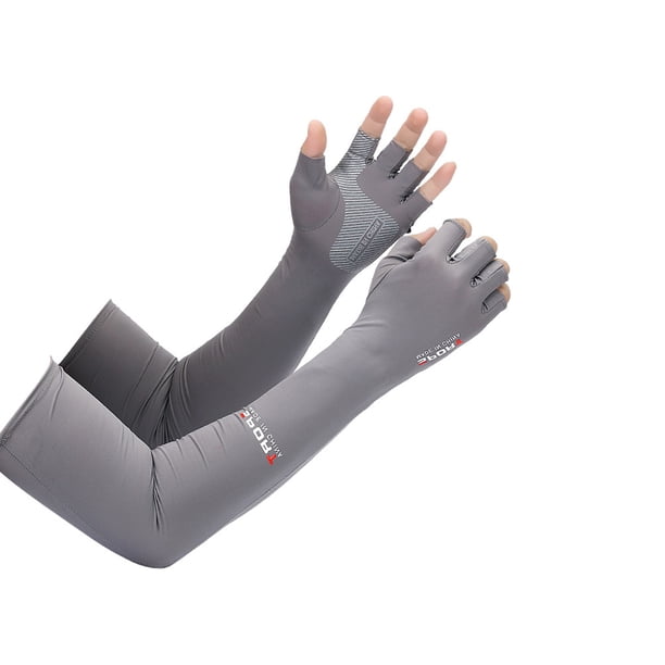 Cubierta De Brazo Deportivo 2pcs/Set Mountaineering Cuff Antideslizante Silicona Unisex Ice Cool para exteriores (C) Tmvgtek Para Estrenar