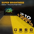 thumbnail image 2 of Luces Antiniebla Auxbeam LED Ámbar de 4 Pulgadas 72W para Jeep 2 Piezas, 2 of 7
