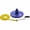 Purple, variant on Creative Cedar Designs Disk Swing with Rope- Red