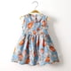 thumbnail image 2 of Odeerbi Niñas Verano Algodón Vestido Tanque Floral Vestido Sol Sin Mangas A-Vestido Sin Mangas de Princesa, 2 of 3