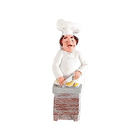 

HeroNeo 3D Resin Chef Cook Bread Refrigerator Magnet Fridge Home Kitchen Decoration Acce