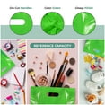 thumbnail image 3 of Green Merchandise Plastic Glossy Retail Bags 200 Pack 9" x 12" with 1.25 mil Thick - Die Cut Handles - Perfect for Shopping, Party Favors, Birthdays, Children Parties - Color Green - 100% Recyclable, 3 of 7