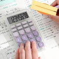 thumbnail image 5 of SouMaox Digital Desktop Calculator, Portable Battery Operated Math Tool, Electronic Handheld Device, Quick Calculation for Office Finance, 5 of 9