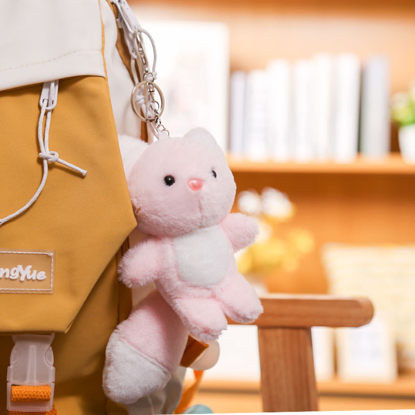 Fox Plush Pendant Soft Lovely Animal Doll Hanging Ornament PP Cotton Stuffed Animal Plush Doll Keychain Backpack Decor - Walmart.com