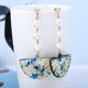 thumbnail image 2 of Pendientes largos de madera con estilo para mujer y niña, accesorio de joyería con forma de gota (azul), 2 of 3