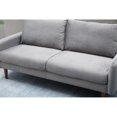 thumbnail image 4 of Aurora Velvet Living Room Sofa Gray, 4 of 5