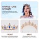 thumbnail image 3 of unbranded Bride Pageant Crown Con Detalles Exquisitos Para De, 3 of 6