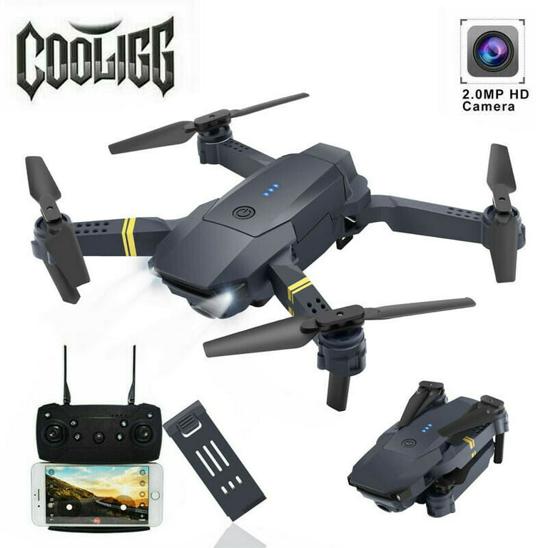 Cooligg S168 Wifi HD Drone Aircraft Foldable Quadcopter Selfie FPV Walmart.com