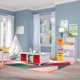 thumbnail image 2 of RiverRidge® Home 6-Cubby Storage Activity Table in White for Kids with 2-Piece Bins, 2 of 3