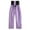 Light Purple, variant on Men's Casual Pants Men's Windproof Winter Outdoor Warm Thickened Double Shoulder Ski Trousers Sports Comfortable Trousers With Side Pockets Dark Purple 2XL