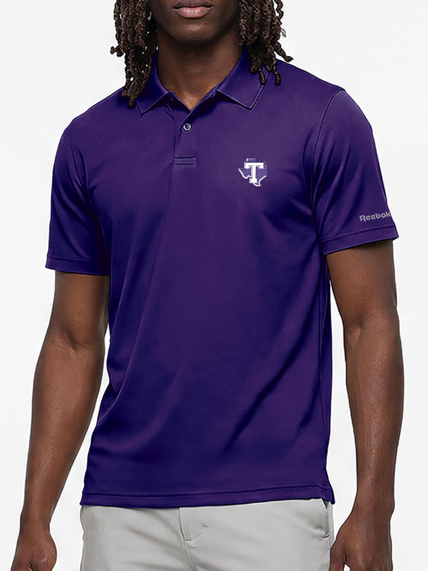 Tarleton State Texans Reebok Mens Short Sleeve Polo Shirt