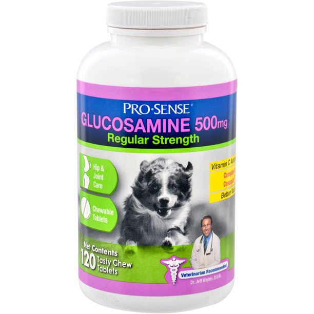 ProSense Glucosamine Tablets For Dogs, Regular Strength, 120Count