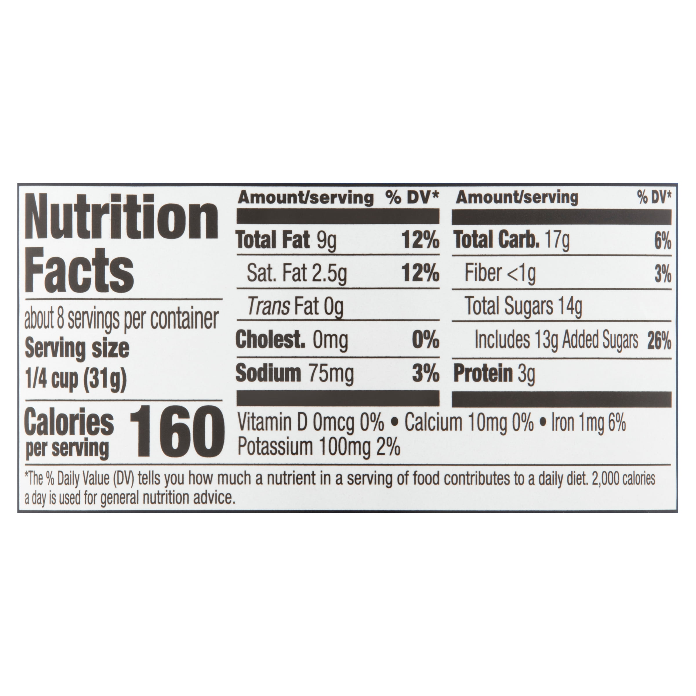Great Value Toasted Coconut Cashews, 8.25 oz