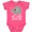 Vintage Hot Pink, variant on Inktastic My Oma Loves Me Grandchild Boys or Girls Baby Bodysuit