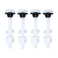 thumbnail image 1 of High Strength Toilet Tank Bolts 2 Pairs M10 Plastic and Rubber Assembly Kit, 1 of 11