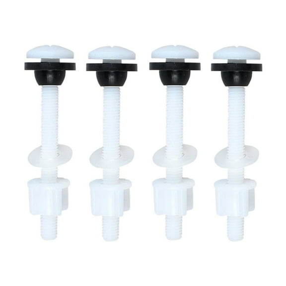 Split toilet tank plastic bolts toilet accessories tank screws M10 2 pairs