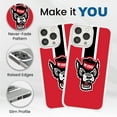 thumbnail image 2 of North Carolina State NC State Wolfpack HD Phone Case Compatible with Apple iPhone 14 Pro Max (Stripe) by Affinity Bands, 2 of 3