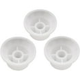 thumbnail image 2 of Stratocaster Strat Guitar Control Knobs 2 Tone, 1 Volume Metric White, 2 of 7