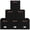Black-13 x 13 x 13 inch, variant on Storage Cubes 6-pack Black 10.5 x 10.5 x 11 inch Home Organization