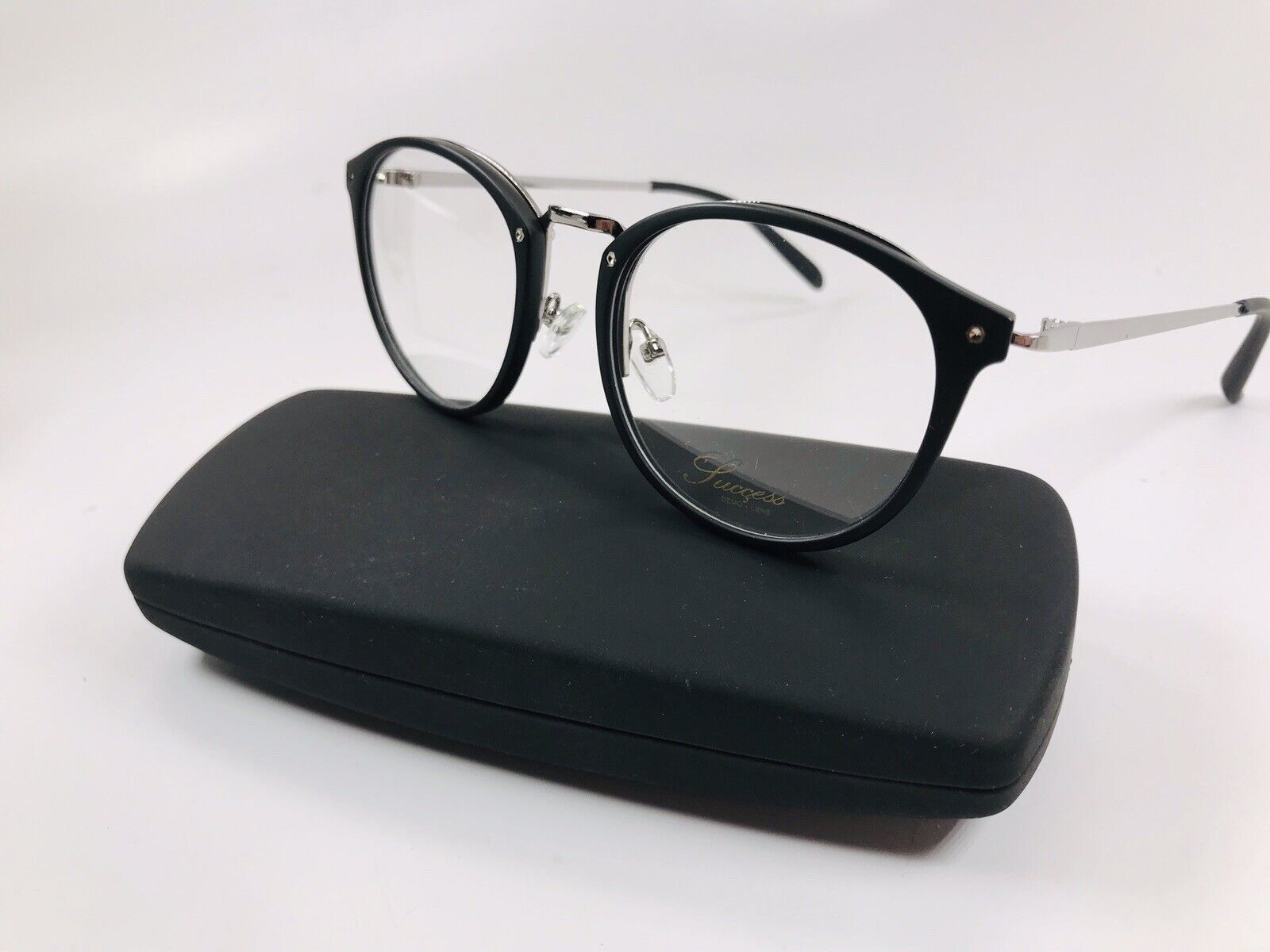 New Designer Inspired SUCCESS SS-103 Matte Black Eyeglasses 51mm with Case e13a0f0b-4a66-4d9f-9b65-  main image 4