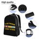 thumbnail image 4 of Mochila ligera para veterano de combate de Vietnam, mochila para portátil, mochila para estudiantes de secundaria, preparatoria y universidad., 4 of 5