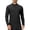 Black, variant on StSilkitty Mens Athletic Jacket Full Zip Long Sleeve Mock Neck Jacket Lightweight Breathable Running Hiking Fishing Coat