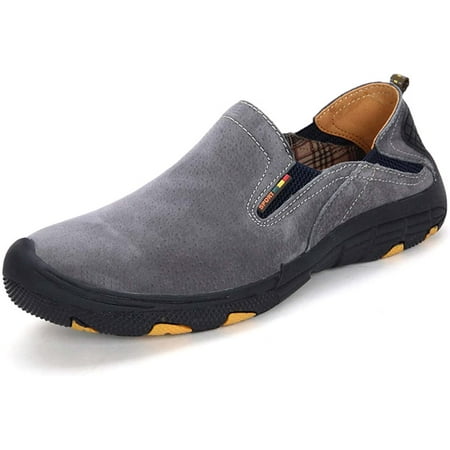 

Men s Hiking Shoes Comfortable Slip-on Loafers Outdoor Non-Slip Casual Sports Shoes for Men Walking Shoes