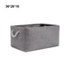 thumbnail image 5 of Bearachild Versátil caja de almacenamiento con asa resistente, fácil de acceder y organizar, también fácil de deslizar y sacar de los Almacenamiento y organización del hogar gris 36*26*16, 5 of 6
