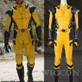 thumbnail image 4 of Nueva película Wolverine Cosplay disfraz máscara mono chaleco guantes cinturón lobo acero garra atractivo traje para hombres de alta calidad hecho, 4 of 5