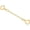 style 2-yellow, variant on 10k Real Gold 1"/1.5"/2"/3"/4" Necklace Extender Chain, Durable Strong Removable Gold Chain Extender, 10k Gold Adjustable Extension Chain for Necklace Bracelet Anklet