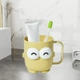 thumbnail image 5 of Funny Face Mouthwash Cup with ive Design for Enjoyable Oral Care, Playful Brushing Cup with Large Eye Details for Bathroom Decor, Practical Rinsing Cup for Family Use and Gift Presentations, 5 of 6