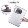 thumbnail image 4 of Universal Stick-On Mouse Pouch, Holder for Wireless Mouse, Sleeve for Laptop, Reusable Adhesive, No Glue Residue, Compatible with iPad or MacBook (Grey), 4 of 6